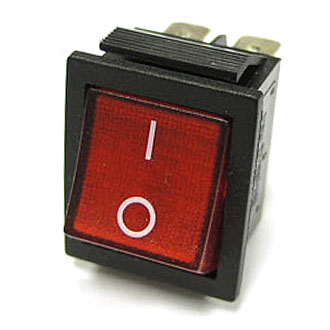 
						Клавишный переключатель IRS-201-1C on-off красный