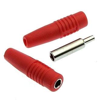
						Штекер _ гнезда _ клеммы ZP-041 4mm Cable Socket RED