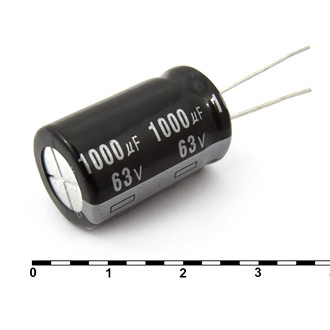 
						Электролитические конденсатор 1000 UF 63V 105*C 16*25