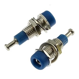 
						Разъёмный кабель ZP008 2mm Panel-mount Socket,BLUE